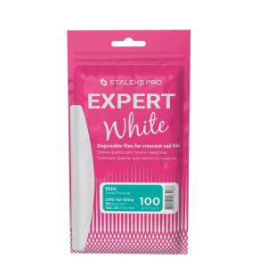Staleks Pro Expert Wymienne nakładki do pilnika do paznokci półksiężyc #100 50 sztuk DFE-42-100W