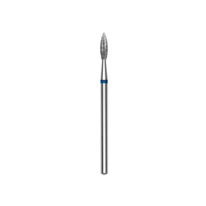 Staleks Pro Expert Frez diamentowy - płomień ostry niebieski 2,3/8mm FA11B023/8