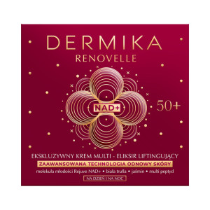 Dermika Renovelle Ekskluzywny krem multi - eliksir liftingujący 50+ Dzień/Noc 50ml