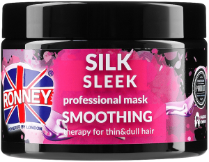 Ronney Silk Sleek Maska do włosów z jedwabiem 300ml