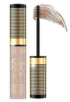 Eveline Cosmetics Brow and Go Tusz do brwi 05 taupe 6ml