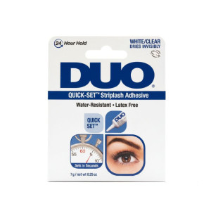 Ardell Duo Quick-Set Klej do rzęs white clear 7g