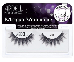 Ardell Mega Volume 255 Black Sztuczne rzęsy na pasku 1 para