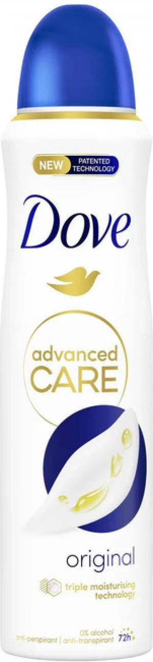 DOVE ADVANCED CARE ORGINAL 72H Antyperspirant spray 250ml