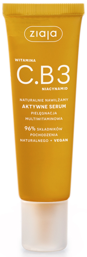 Ziaja Witamina C.B3 Niacynamid aktywne serum o wodnej, lekkiej konsystencji 30ml