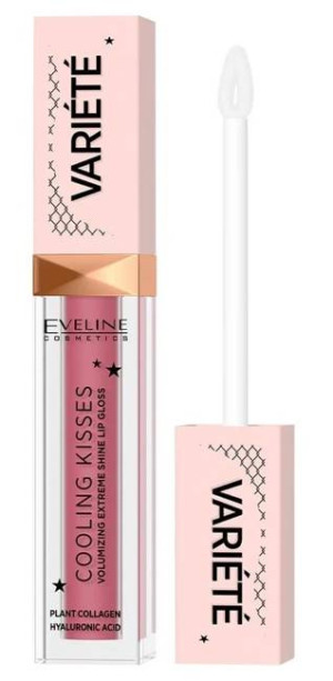 Eveline Cosmetics Variete błyszczyk zwiększający objętość ust z efektem chłodzącym 05 New Romance