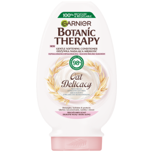 Garnier Botanic Therapy Delicatesse Odżywka nadająca miękkość włosom Krem ryżowy i Mleko owsiane 200ml
