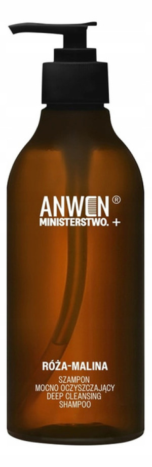 Anwen x Ministerstwo Szampon mocno oczyszczający do włosów - Róża-Malina 200ml