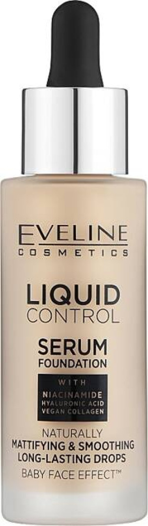 Eveline Liquid Serum Foundation Podkład matujący do twarzy - 010 32ml