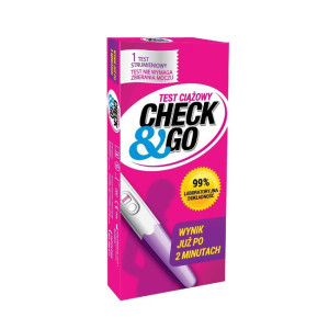 Domowe Laboratorium Check&Go Test ciążowy - Strumieniowy