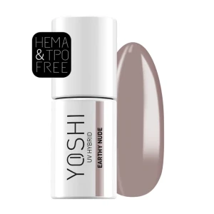 Yoshi Lakier hybrydowy - 135 Earthy Nude Kolekcja Free Spirit 6ml