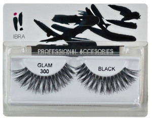 IBRA Sztuczne rzęsy GLAM 300 - Black
