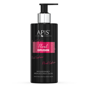 Apis Floral Explosion Wygładzający krem do ciała i dłoni 300ml