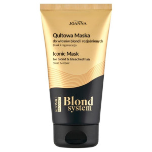 Joanna Blond System Qultowa maska do włosów blond i rozjaśnionych - Blask i regeneracja 150g