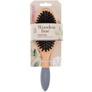 Inter Vion Wooden Line Drewniana szczotka z naturalnym włosiem