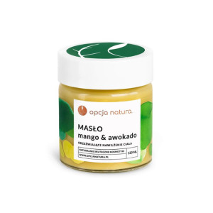 Opcja Natura Orzeźwiające nawilżenie Masło do ciała - Mango i Awokado 120ml