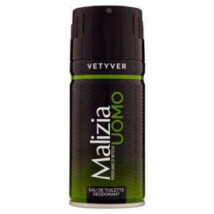 MALIZIA UOMO VETYVER Dezodorant w sprayu 150ml