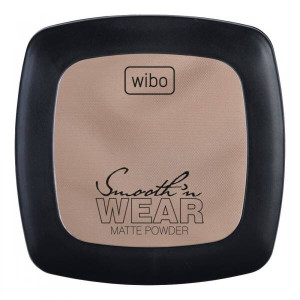 WIBO SMOOTH WEAR Puder matujący z jedwabiem - nr 02 7g