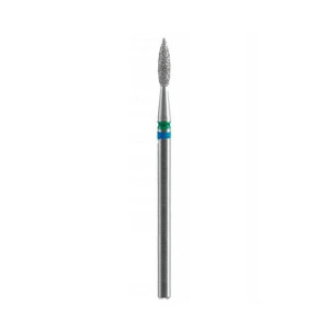 Staleks Pro Expert Frez diamentowy - duo płomyk niebiesko-zielony 21mm/8 FA11BG021/8