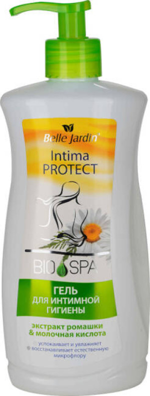 Belle Jardin Bio Spa Intima Protect Żel do higieny intymnej Nagietek i Kwas mlekowy 500ml