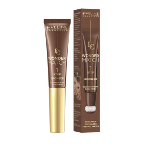 Eveline Wonder Match Ultra Kremowy bronzer z gąbeczką - 02 14ml