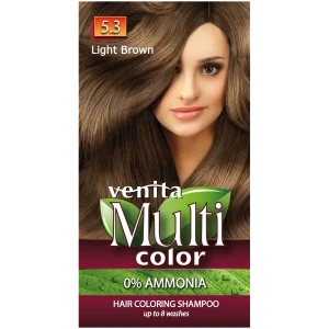 Venita Multi Color Szampon koloryzujący do włosów - 5.3 Jasny brąz 40g (saszetka)