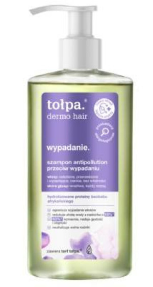 Tołpa DermoHair Wypadanie. Szampon antipollution przeciw wypadaniu 250ml