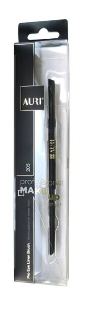 INTER VION AURI PRO EYE LINER BRUSH Skośny pędzel do kresek i brwi - 205