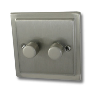 2G 250Watt Dimmer Satin Nickel R05.872.250