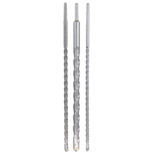 Dekton DT80145 3 Piece 600mm Heavy Duty SDS Plus Masonry Drill Bit Set