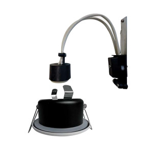 STANDARD BATHROOM DOWNLIGHTS, IP65 50W GU10 SHOWER LIGHT WHITE, ETERNA - SLGUWH