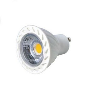 GU10 LED 7W OUTPUT, SINGLE COB, WARM WHITE - 540 LUMEN OUTPUT
