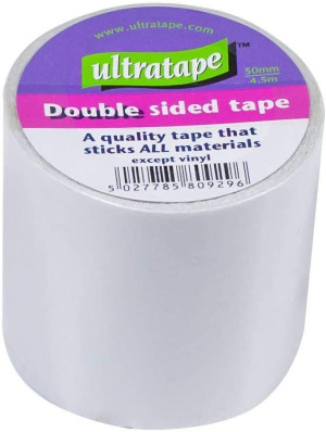 Ultratape Double Sided Clear Tape (50mm x 4.5m)