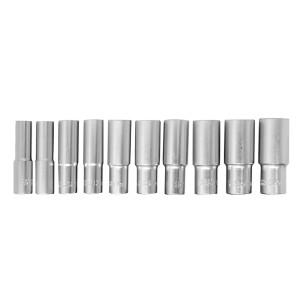 DEKTON 10PC 3/8'' DR DEEP METRIC SOCKET SET