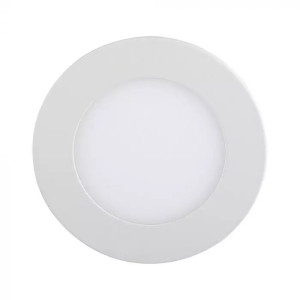 V-TAC VT4859 12W LED Premium Panel Light Round Aluminium Body 6400K Warm White