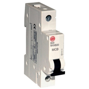 Wylex NHXB20 20 Amp MCB fuse (Replacement for NSB20)