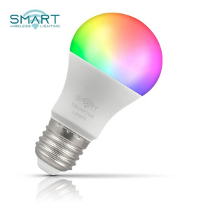 Homeflow B-5011 E27 WiFi Smart LED Bulb 9W Dimmable RGB+Cool White