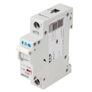 Eaton EMDH150 MCB Memshield 3 Single Module Single Pole Type D Miniature Circuit Breaker-50 A