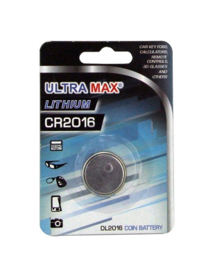 Maxell CR2016MAXB1 Lithium Coin Cell Battery