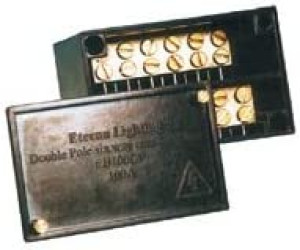 100A Double Pole 5 Way Mains Meter Connector Block