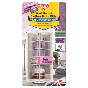 Zero In ZER437 Demi Diamond Clothes Moth Killer
