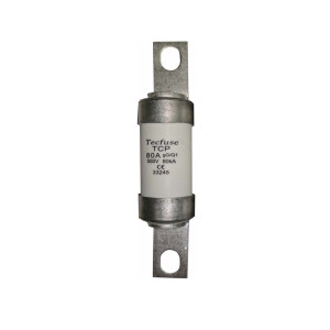 Deligo FCE80 80A Offset Bolted Tag HRC Fuse A4 Size