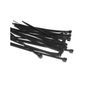 PARTEX CT37048B 370mm x 4.8mm Self-Locking Nylon Cable Ties Black
