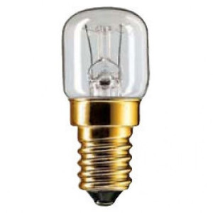 Oven Lamp with Clear Glass Bulb 25W up to 300 Degrees High Quality
