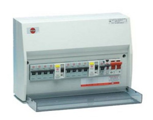 Wylex 15 Way Split Load Metal Board