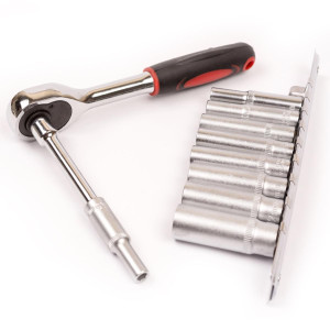 DEKTON DT85330 Drive Extension Bar Set 3pc 1/4 Inch