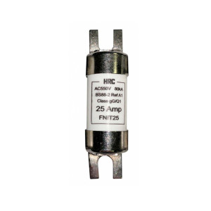 Deligo FNIT25 25A Offset Bolted Tag HRC Fuse Size A1