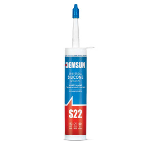 Demsun S22CLR S22 Universal Silicone Ultimate Sealant And Adhesives Clear