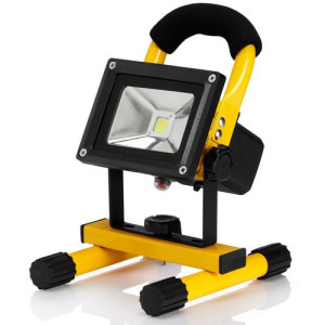 Lighthouse 10 Watt Outdoor LED Worklight Cordless Rechargeable Light Lamp Portab