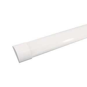 50W LED Slim Profile Batten 25mm High x 75mm Wide x 5 Foot Long, 4000K, 6000Lm (668)